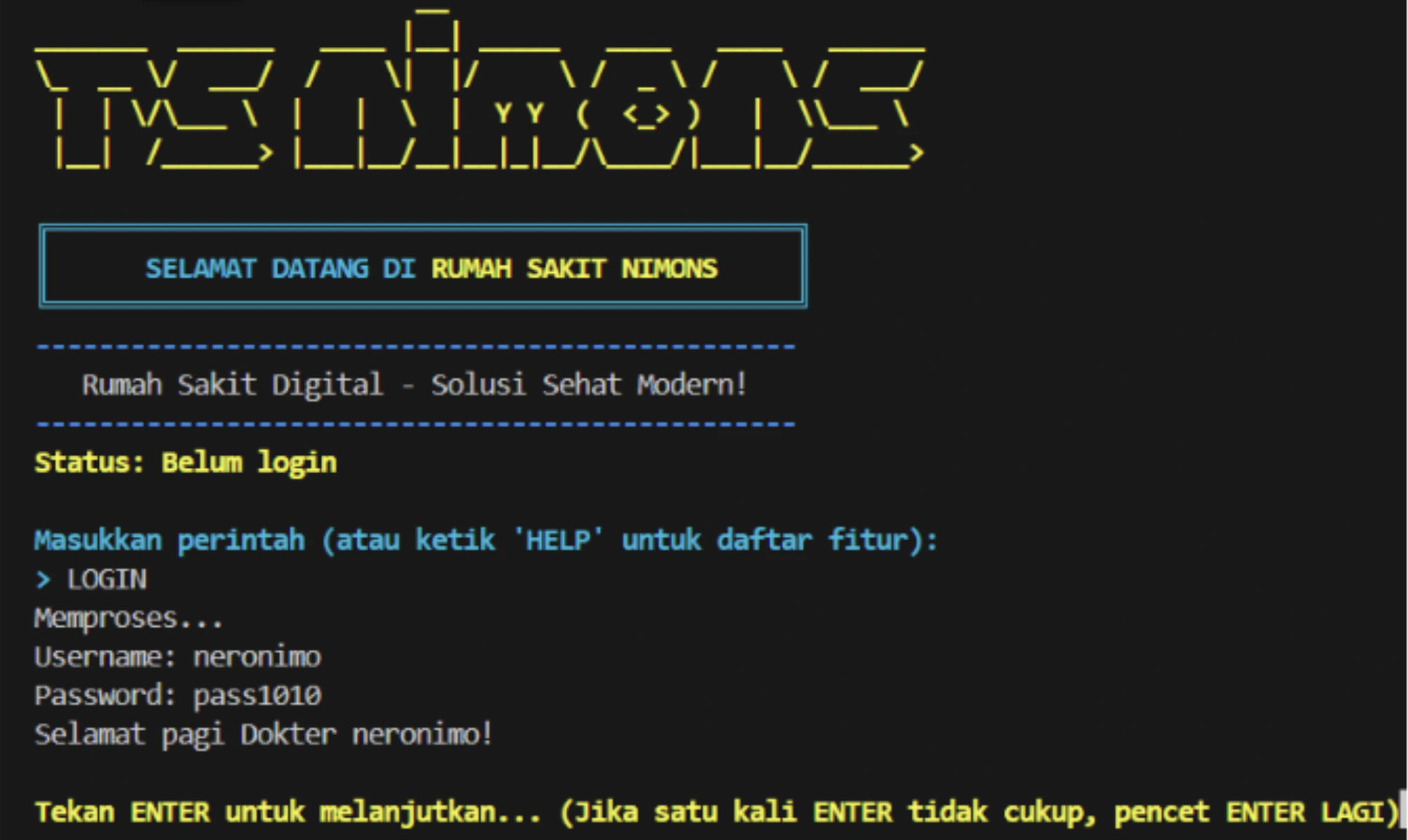 Screenshot of Rumah Sakit Nimons