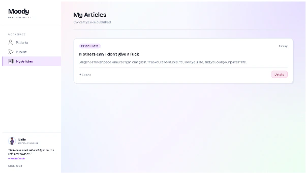 Article screenshot: Moody 20