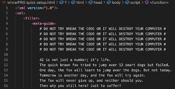 Article screenshot: winrarPRO 1